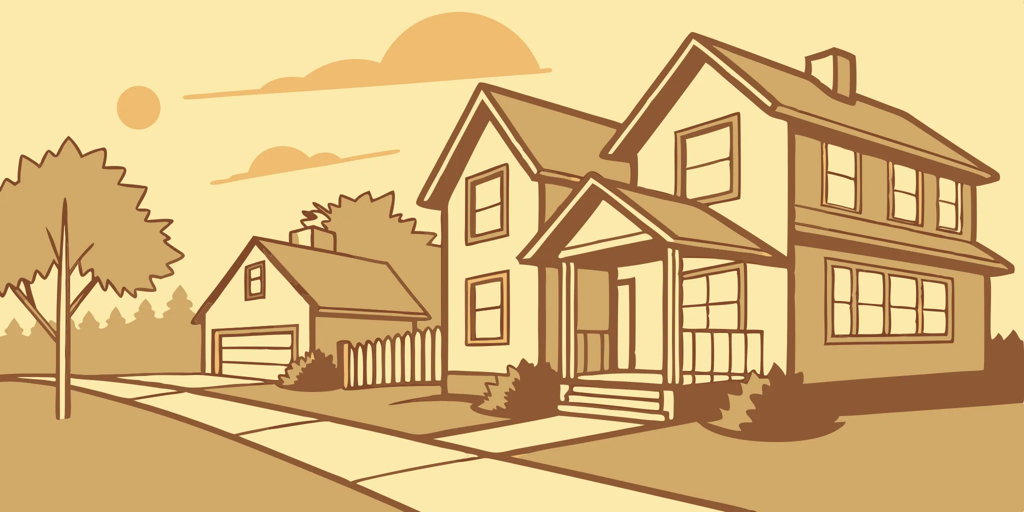 Short-term property loan for a residential house.